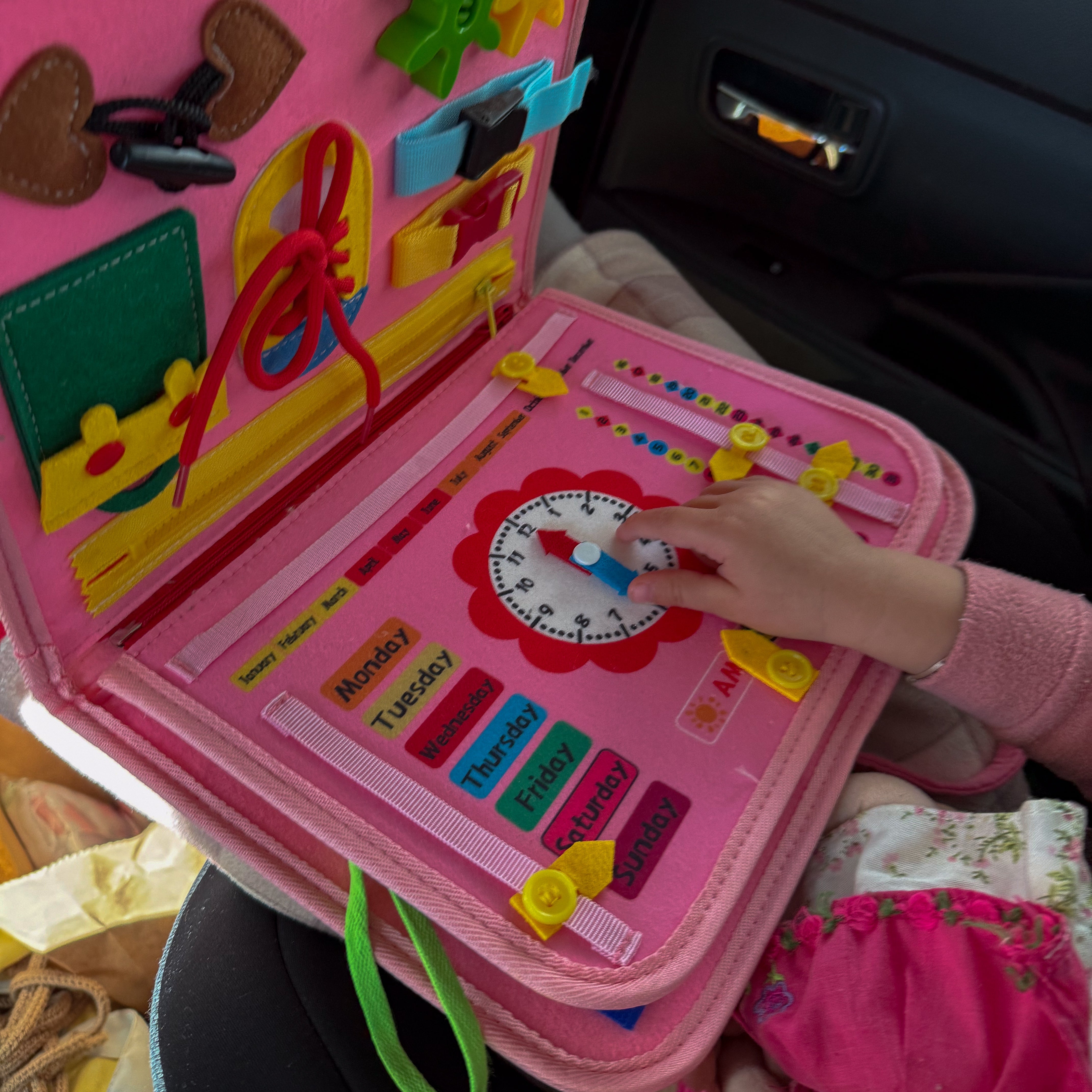 Maleta de Atividade Sensorial - Brinquedo Montessori