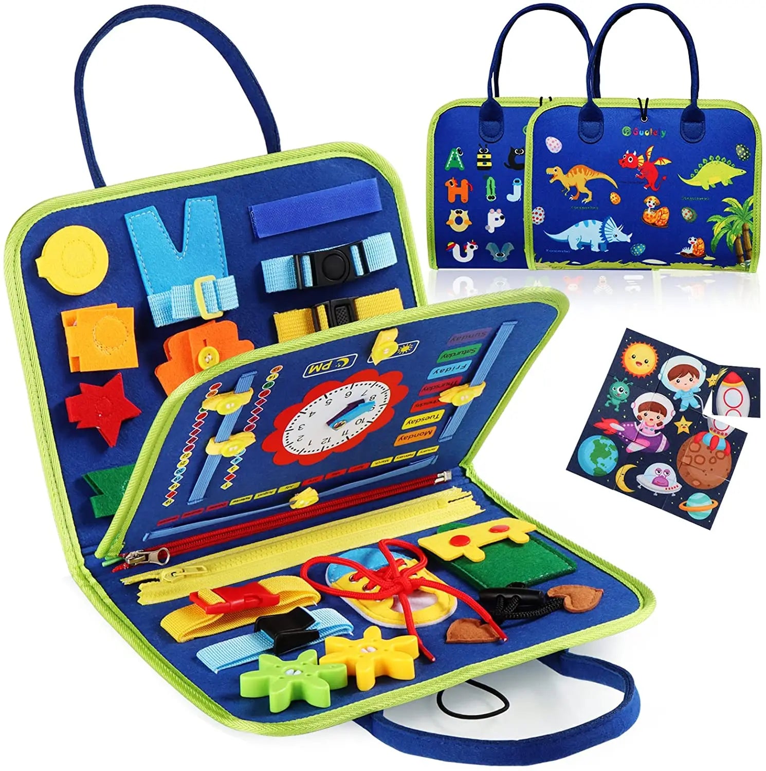 Maleta de Atividade Sensorial - Brinquedo Montessori