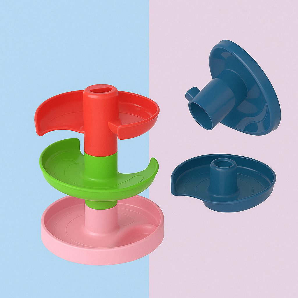 Pista Deslizante Sensorial - Brinquedo Montessori
