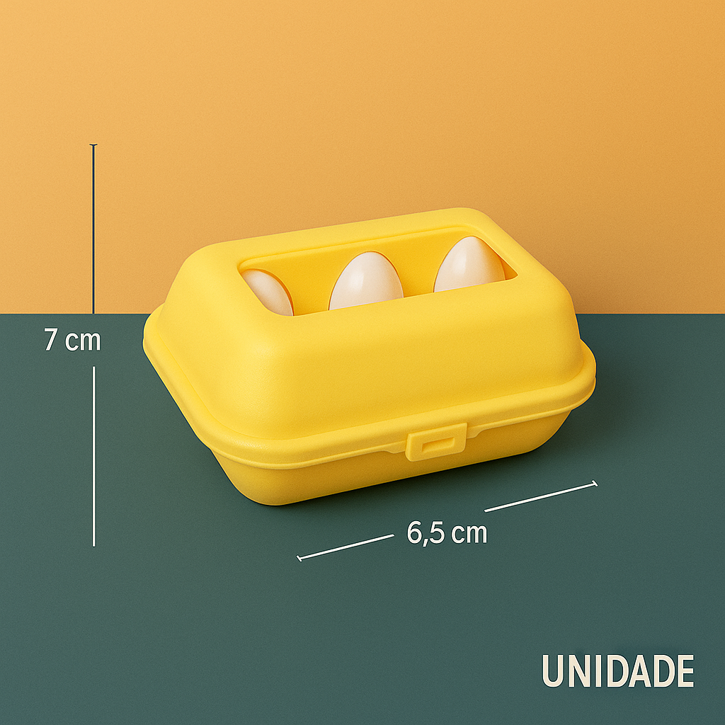 Kit Ovos do Aprendizado de Encaixe - Brinquedo Montessori