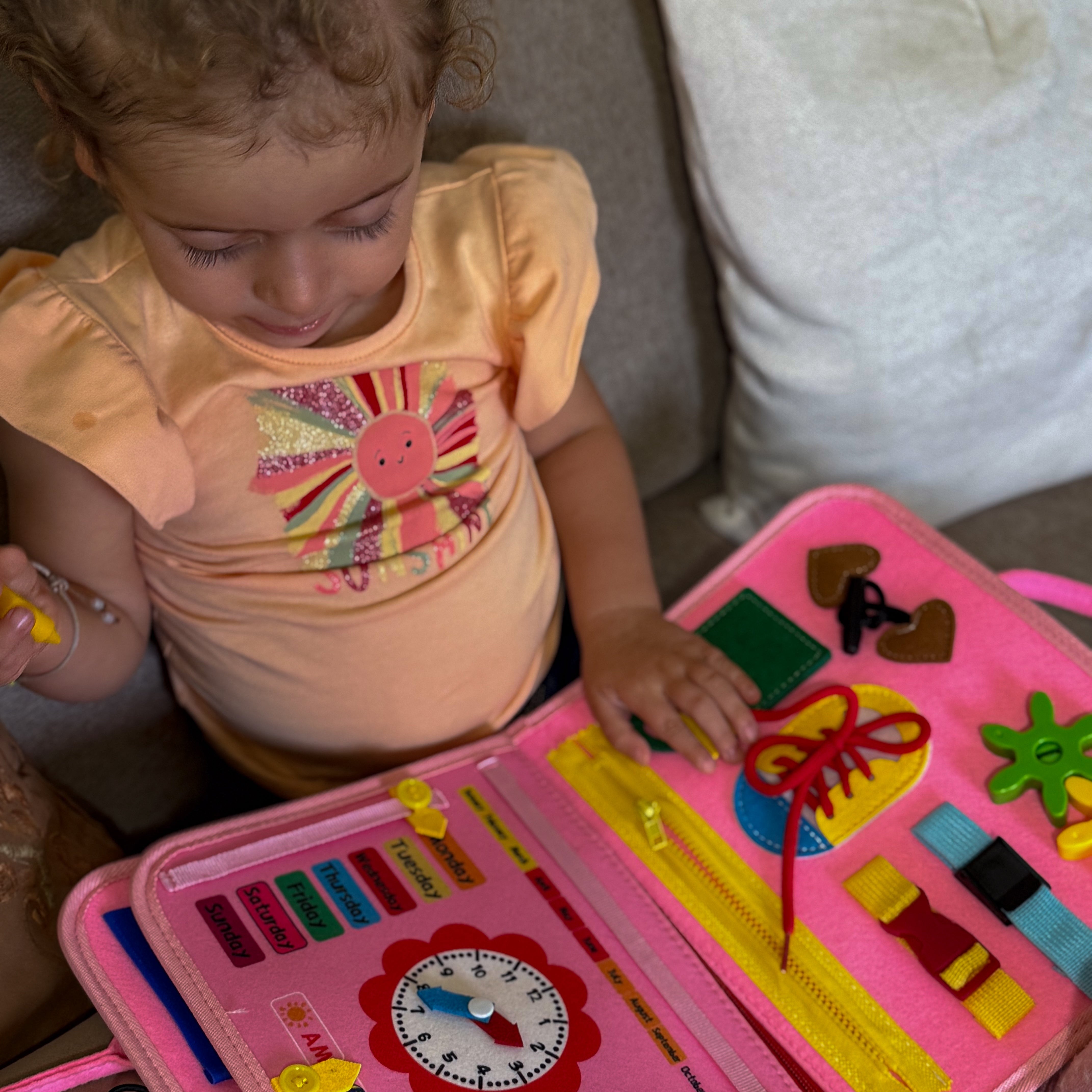 Maleta de Atividade Sensorial - Brinquedo Montessori